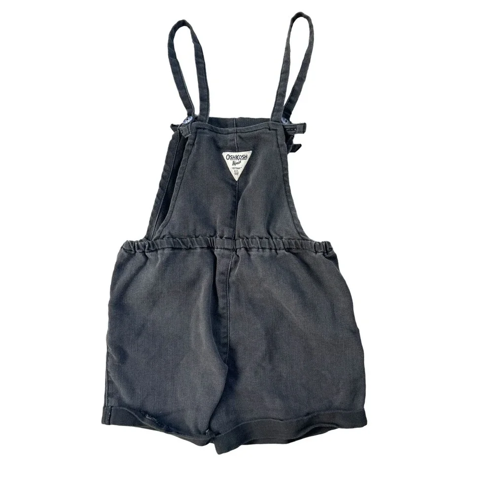 Osh Kosh Black Back Cross Romper